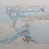 Carte marine ancienne de Martigues