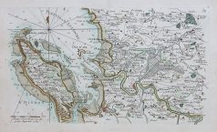 Carte marine ancienne de l’Iles d’Oléron et Aix