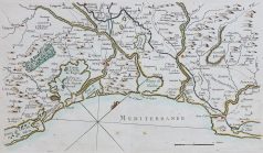 Carte marine ancienne des environs de Port-Vendres