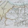 Carte marine ancienne de la baie du Mont St Michel