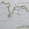 Carte marine ancienne de la baie de Douarnenez
