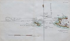 Carte marine ancienne de l’Ile-de-Sein