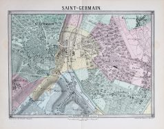 Plan ancien de Saint Germain