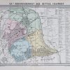 Plan ancien du 19e arrondissement de Paris