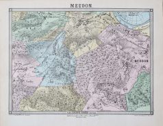 Plan ancien de Meudon