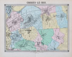 Plan ancien de Choisy-le-Roi