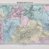 Plan ancien de Romainville
