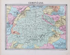 Plan ancien de Compiègne