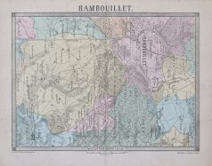 Plan ancien de Rambouillet