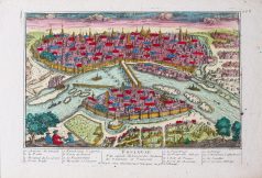 Gravure ancienne de Toulouse
