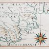Carte Marine ancienne des côtes de Provence