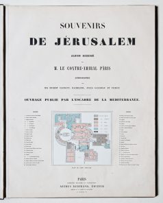 Souvenirs de Jérusalem