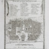 Plan ancien de Pondichéry