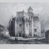 Gravure ancienne du Château de Vez