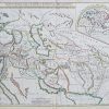 Carte géographique ancienne du Moyen Orient