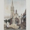 Lithographie originale de Landivisiau