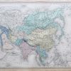 Carte géographique ancienne de l’Asie