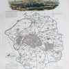 Carte ancienne du département de la Seine