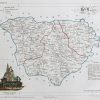 Carte ancienne du département de la Haute Loire
