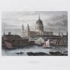 Lithographie ancienne de Londres