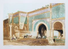 Gravure ancienne de Marrakech
