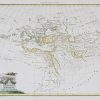 Carte géographique ancienne de la géographie d’Hérodote