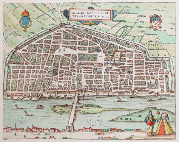 Plan ancien d’Orléans