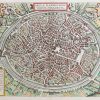 Plan ancien de Bruges
