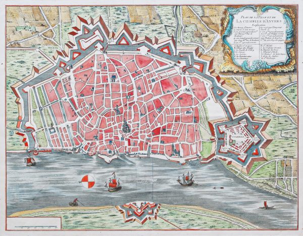 Plan de la Citadelle d’Anvers
