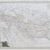 Carte géographique ancienne de l’Empire d’Alexandre