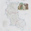 Carte ancienne du département de la Loire