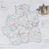 Carte ancienne du département de l’Indre
