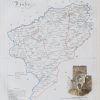 Carte ancienne du département du Doubs