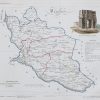 Carte ancienne du département du Vaucluse