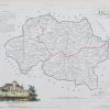 Carte ancienne du département de l’Allier
