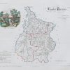 Carte ancienne du département des Hautes Pyrénées