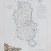 Carte ancienne du département du Rhône