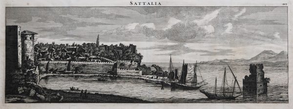 Panorama ancien d’Antalya - Sattalia