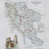 Carte ancienne du département de la Charente-Maritime