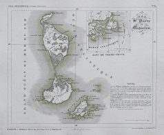 Carte ancienne de St. Pierre et Miquelon