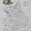 Carte ancienne du département de l’Eure et Loir