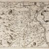 Carte géographique ancienne du Comtat Venaissin