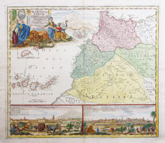 Carte ancienne du Maroc