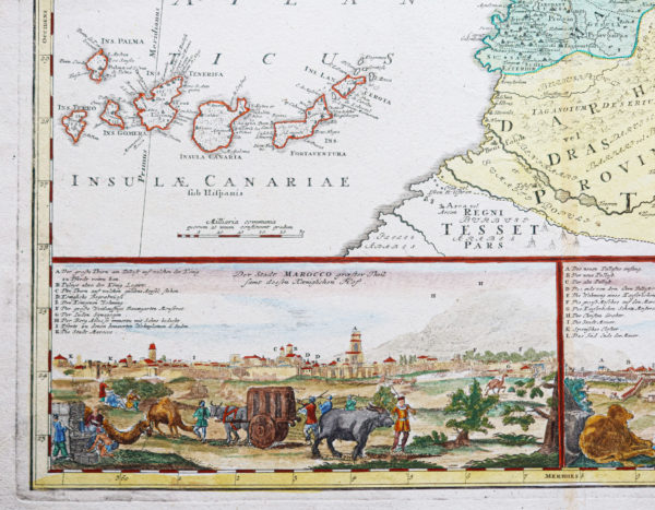 Carte ancienne du Maroc