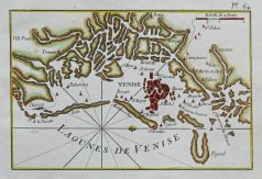 Carte marine ancienne de Venise