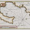 Carte marine ancienne de la Corse