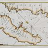 Carte marine ancienne de Corfou