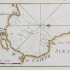 Carte marine ancienne de Chypre