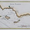Carte marine ancienne de Paros