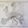 Carte des montagnes Européennes